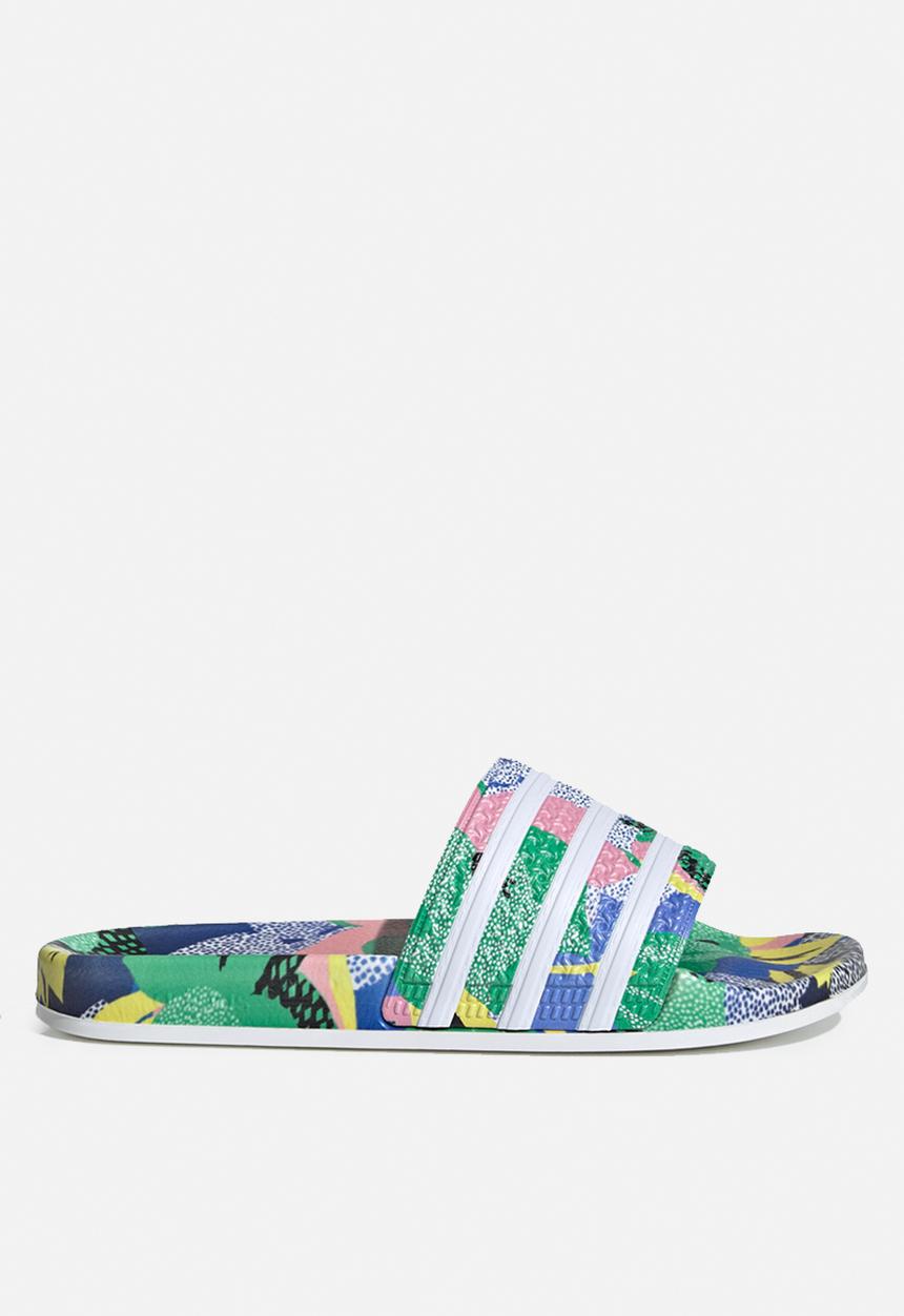 adidas Originals - Adilette w - ftwr white/legend ink
