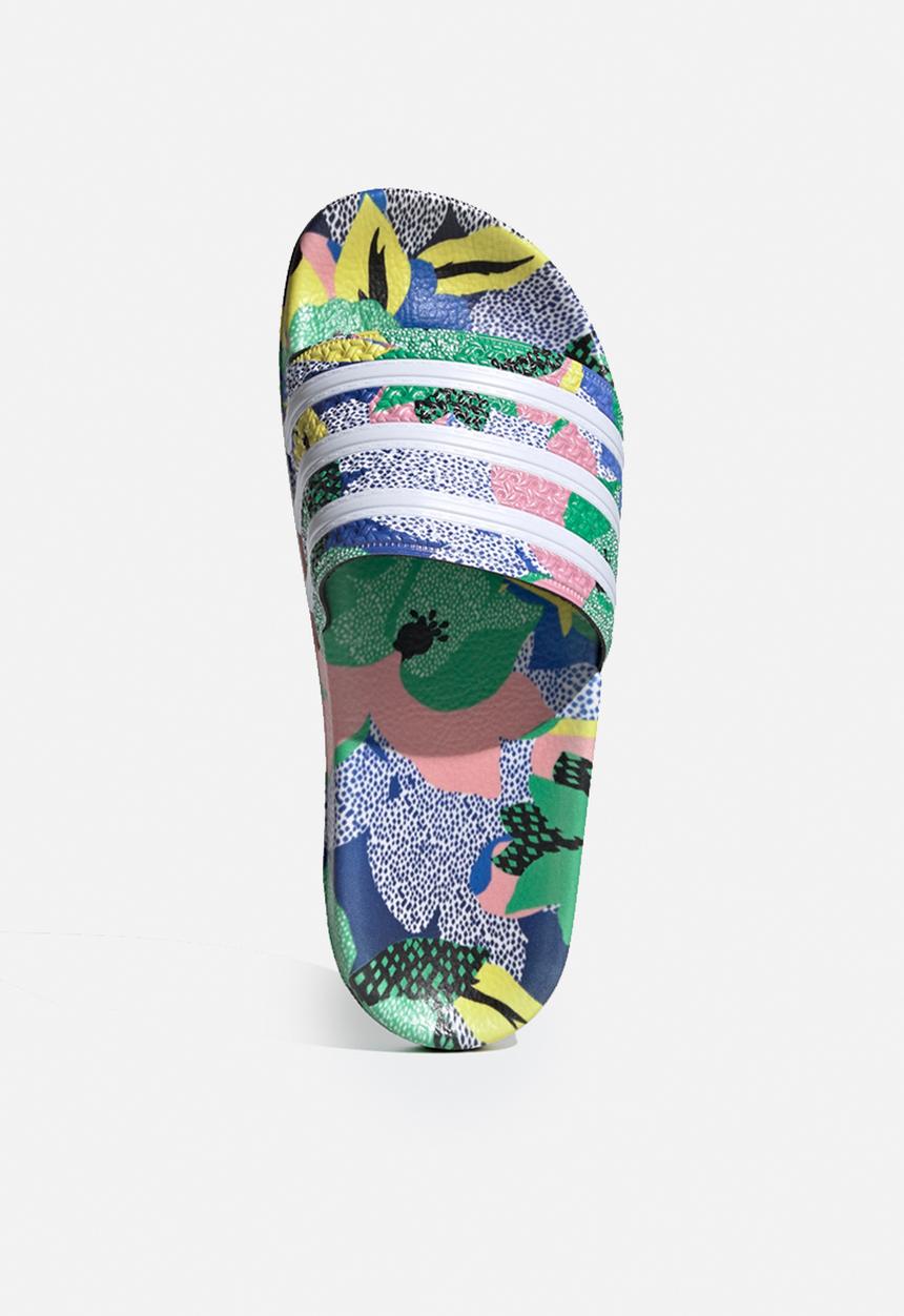 adidas Originals - Adilette w - ftwr white/legend ink