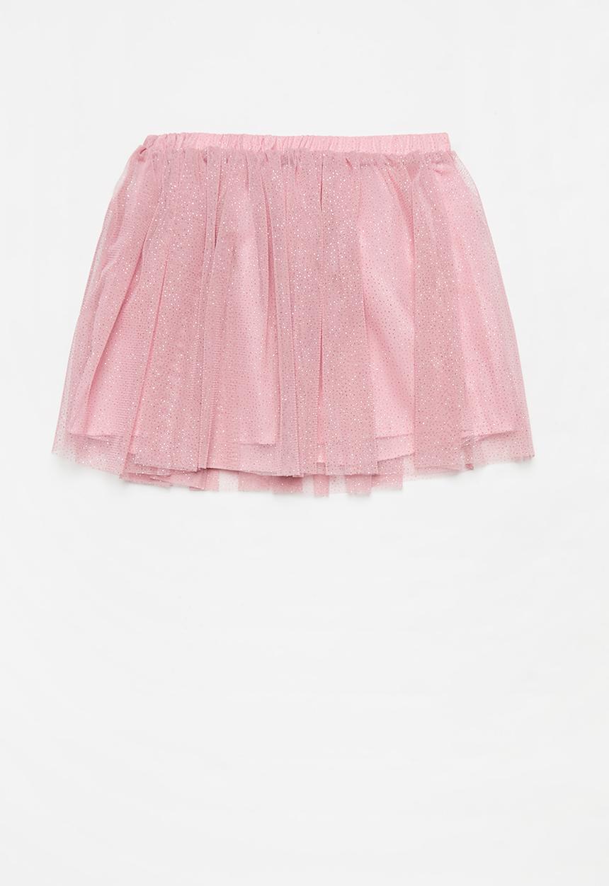 Pop Candy - Mesh skirt - soft pink