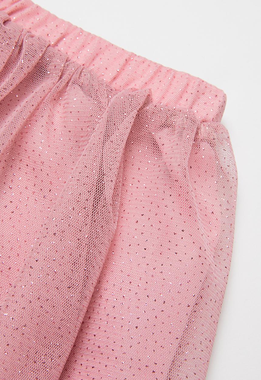 Pop Candy - Mesh skirt - soft pink