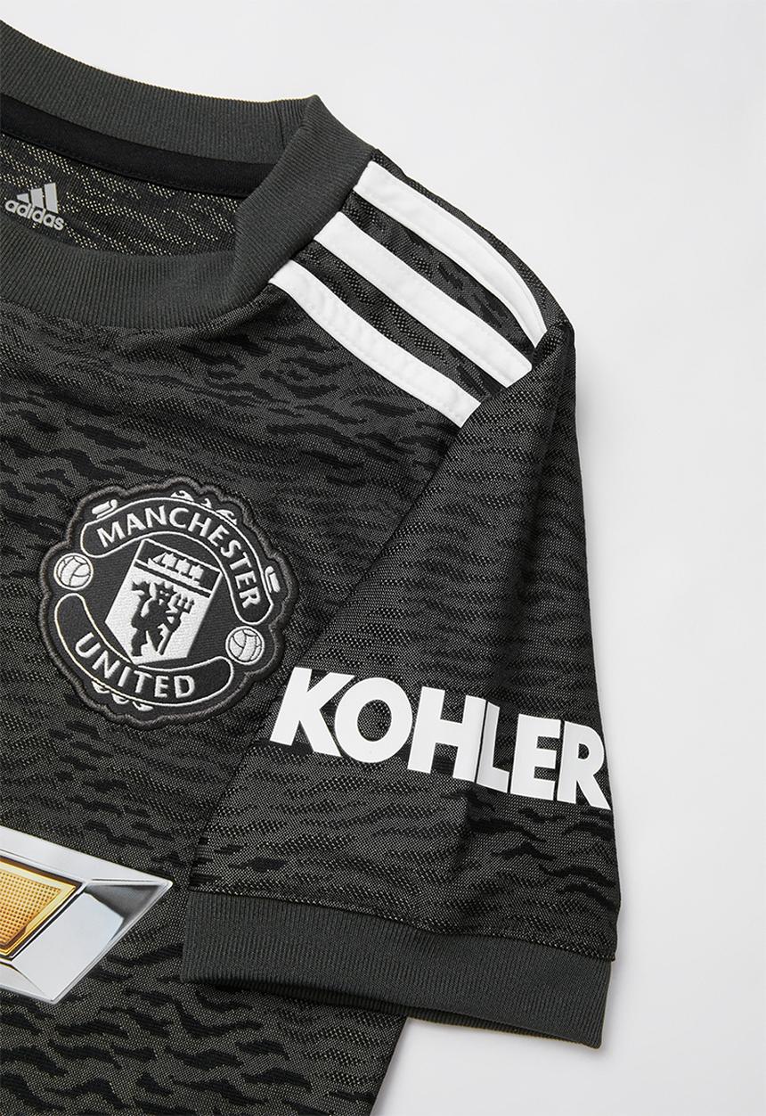 adidas Performance - Manchester United away jersey top - black
