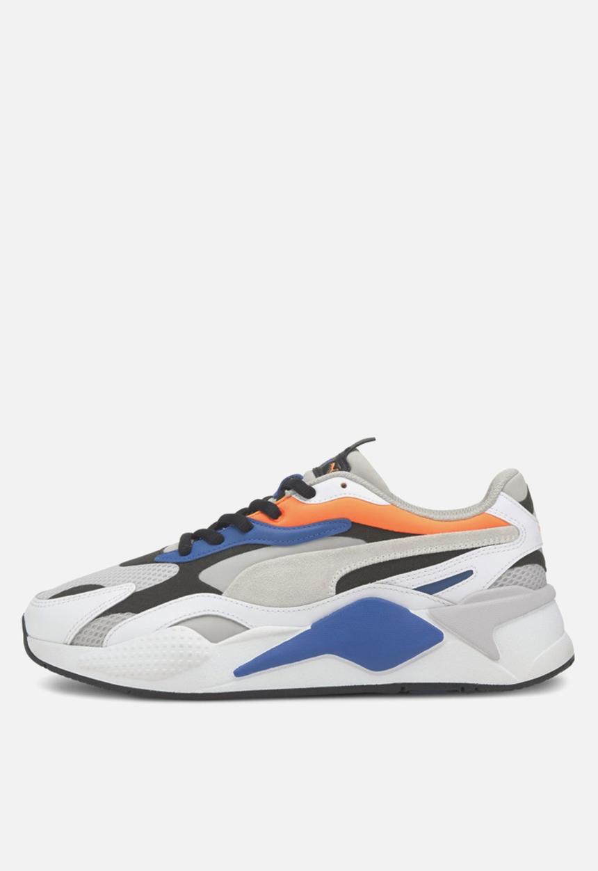 PUMA - RS-X³ prism - grey violet / puma white / ultra orange