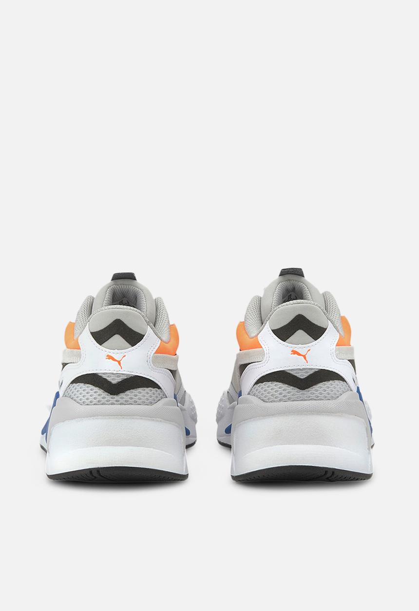 PUMA - RS-X³ prism - grey violet / puma white / ultra orange