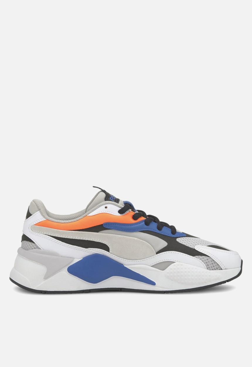 PUMA - RS-X³ prism - grey violet / puma white / ultra orange