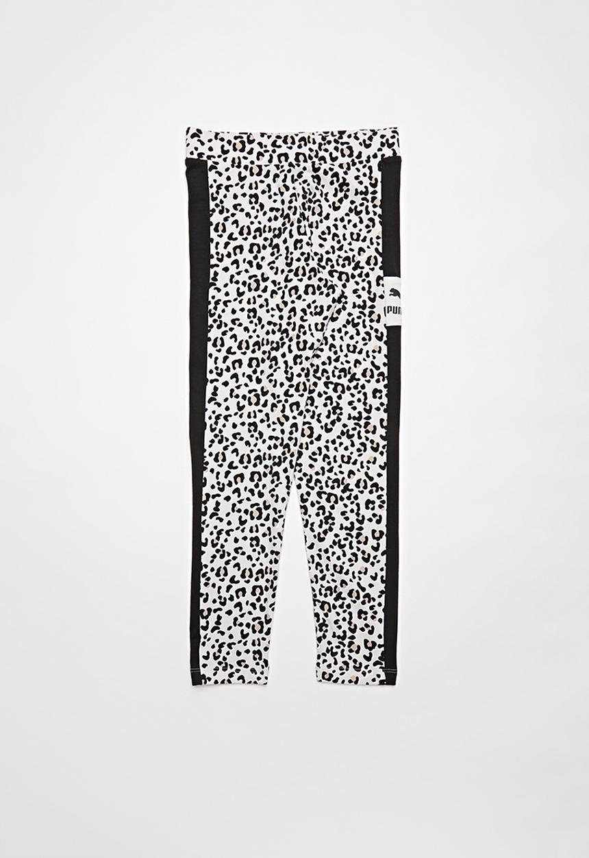 PUMA - Classics graphics leggings - grey
