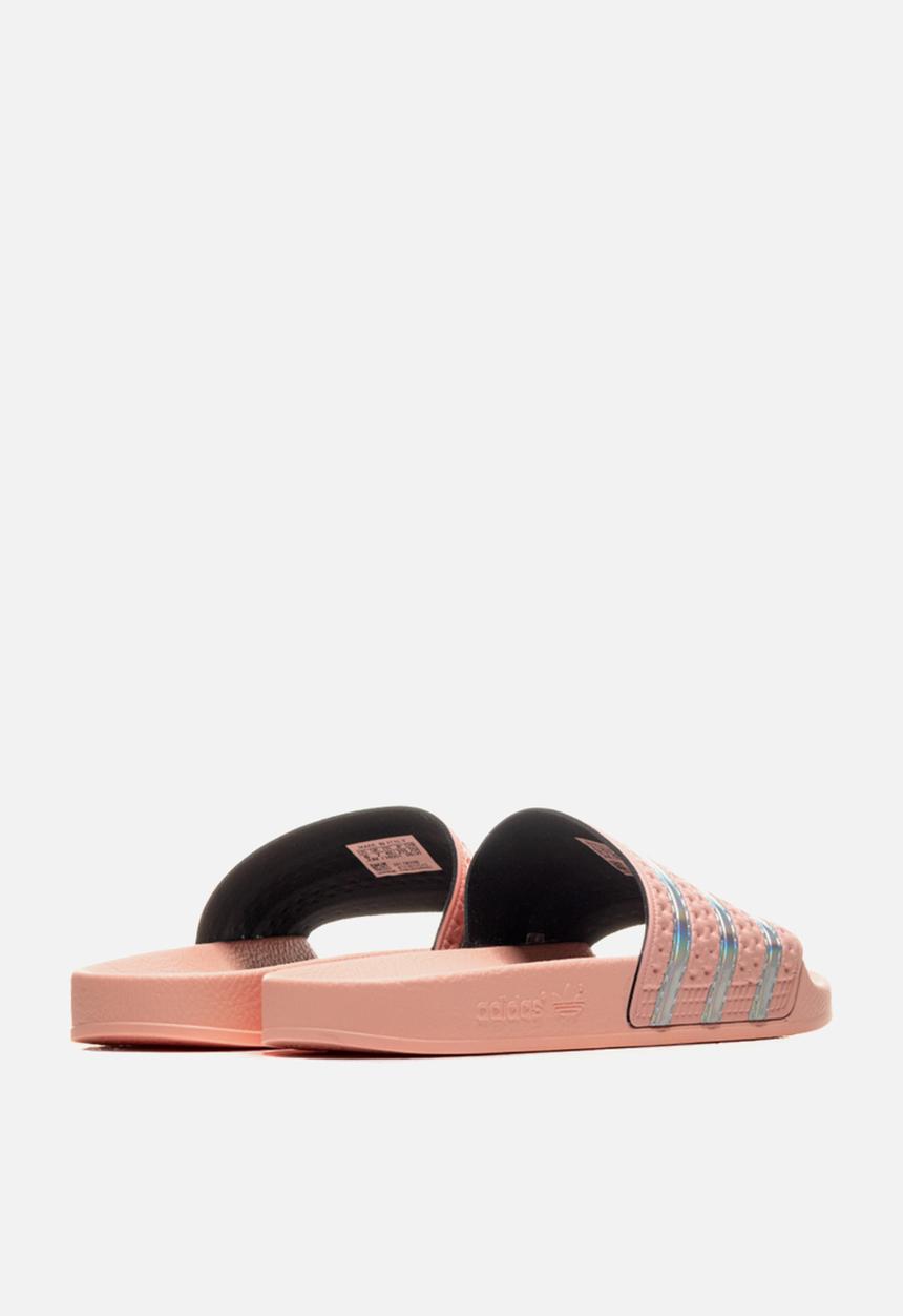 adidas Originals - Adilette w - haze coral/ftwr white