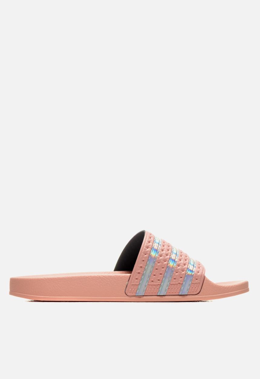 adidas Originals - Adilette w - haze coral/ftwr white