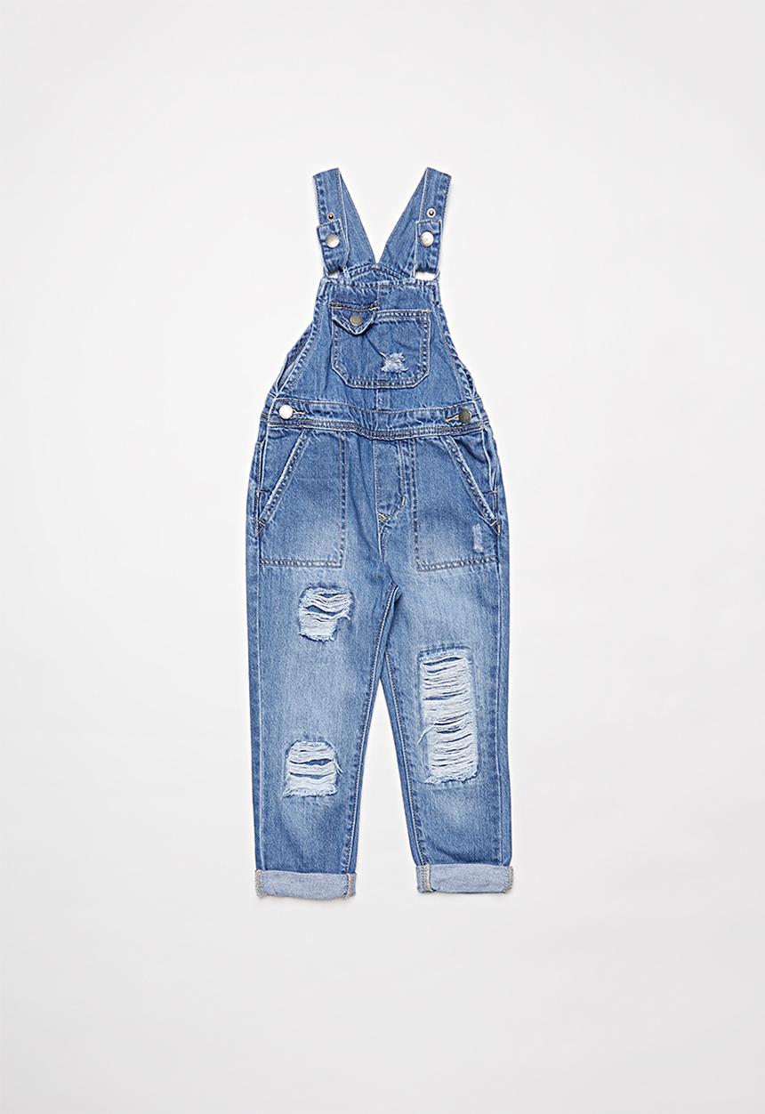 Cotton On - Ginnie slouch overall - blue 