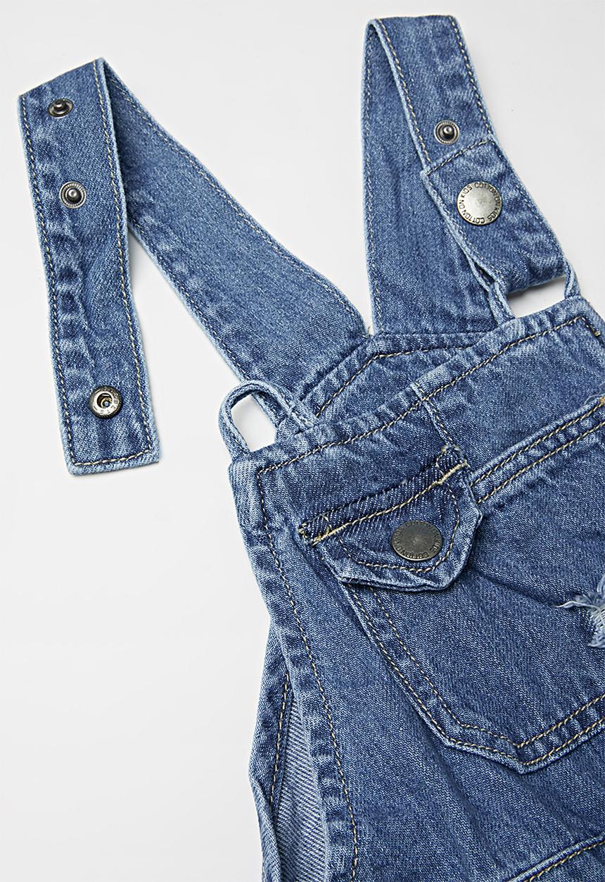 Cotton On - Ginnie slouch overall - blue 