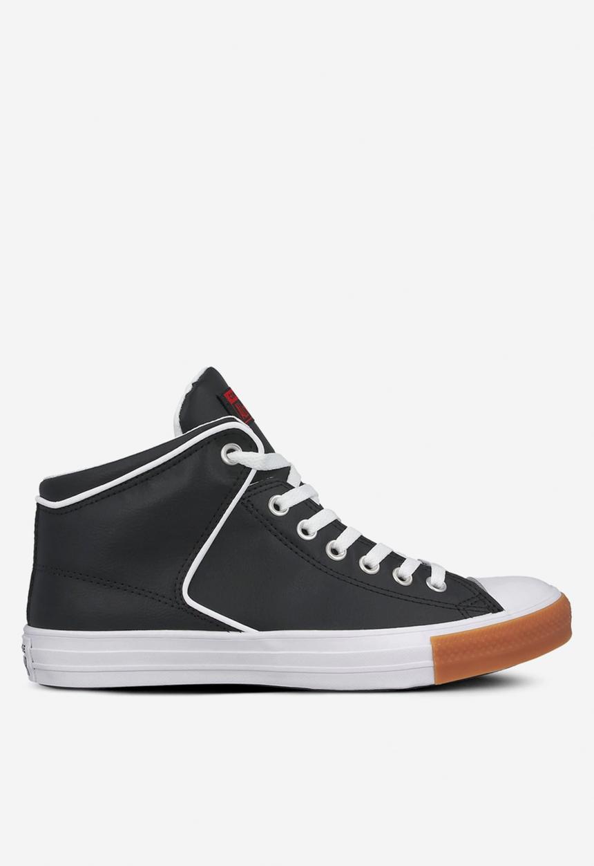 Converse - Chuck Taylor All Star high street mid - black / university red / honey