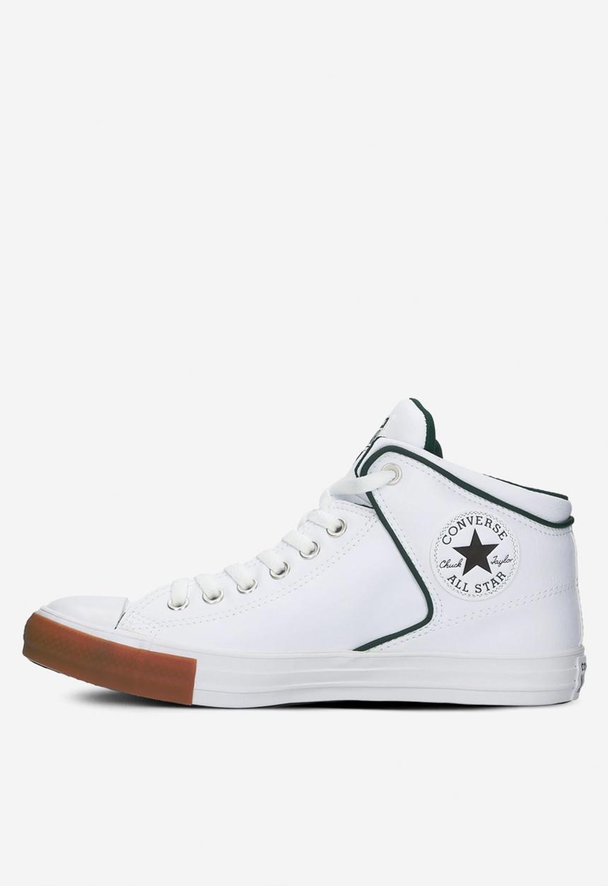Converse - Chuck Taylor All Star high street mid - white / midnight clover /honey