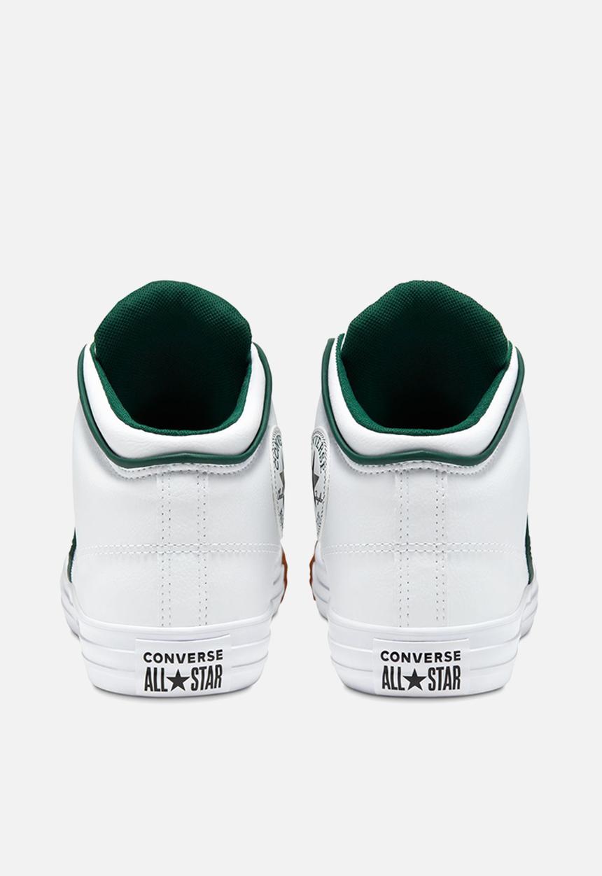 Converse - Chuck Taylor All Star high street mid - white / midnight clover /honey