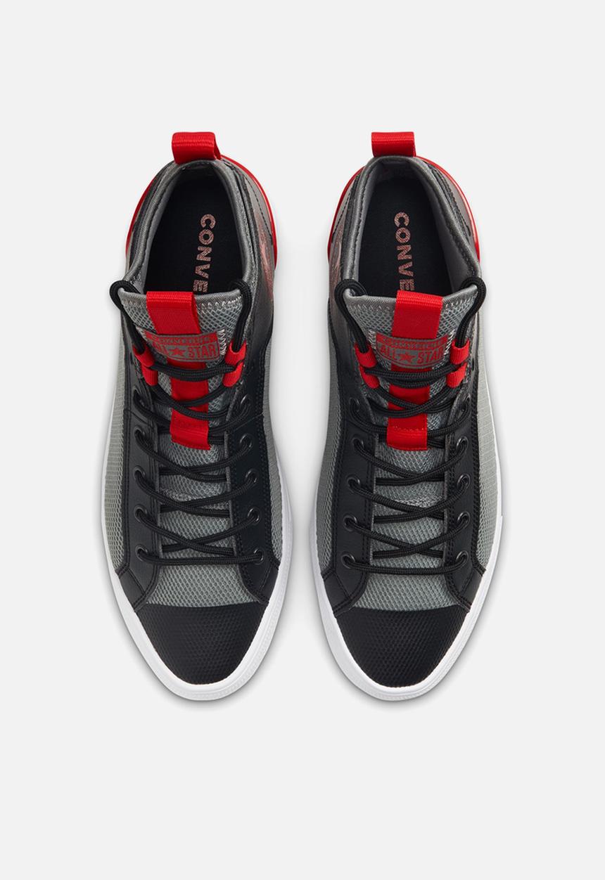 Converse - Chuck Taylor All Star ultra mid - mason / black / university red