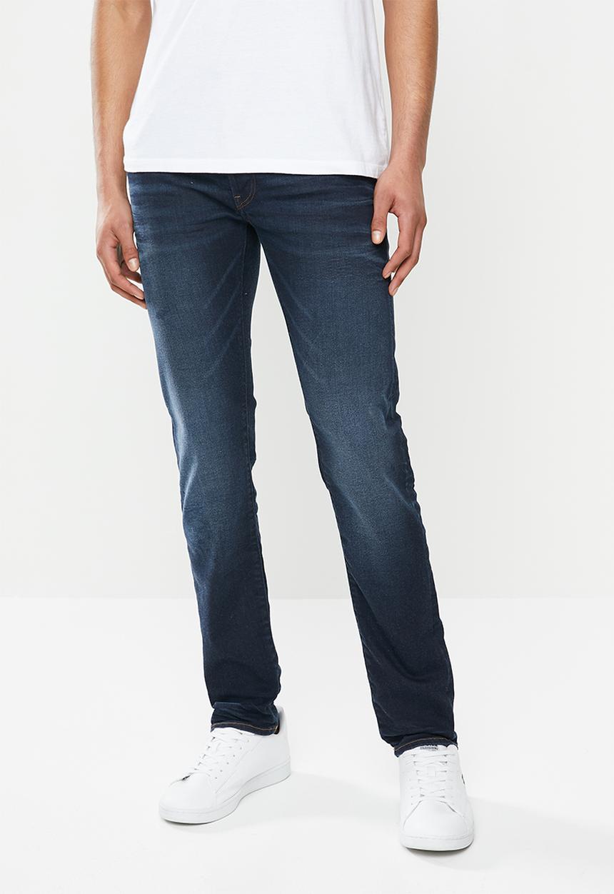 G-STAR - 3301 Slim vosir stretch denim - dark blue