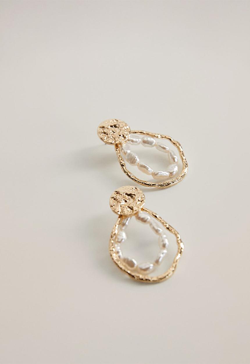 MANGO - Klaus earrings - gold