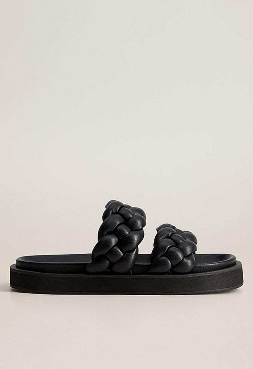 MANGO - Bri sandal - black