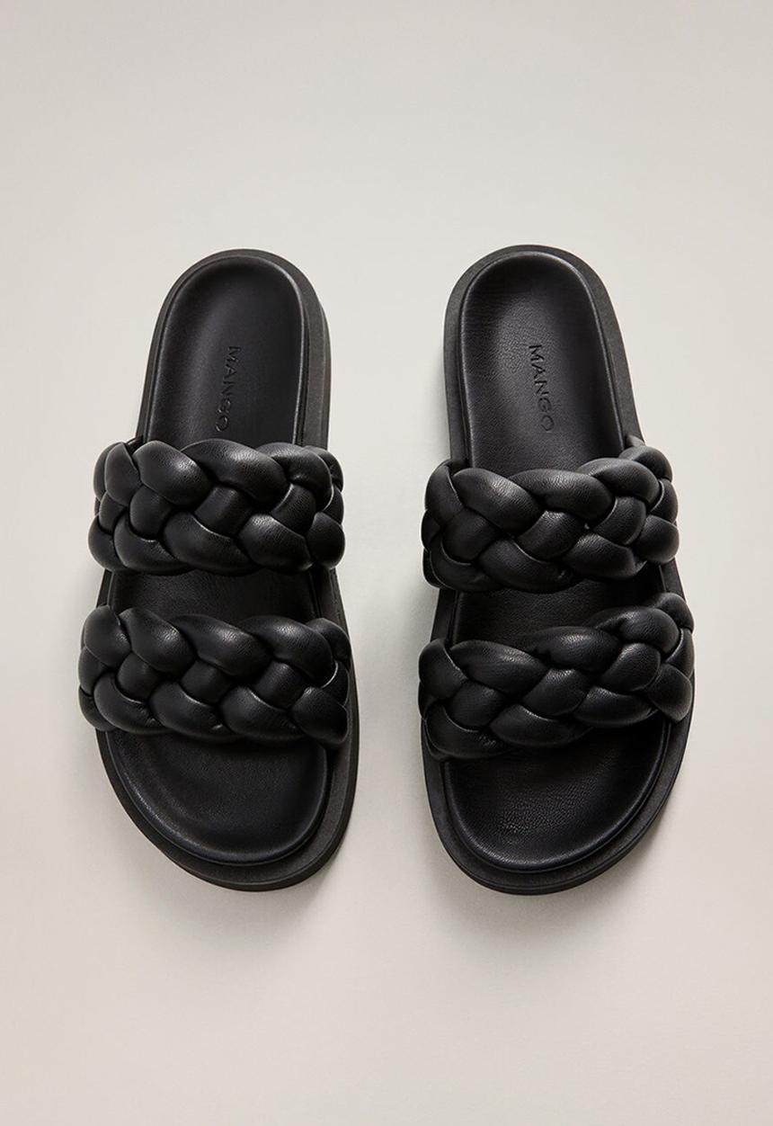 MANGO - Bri sandal - black