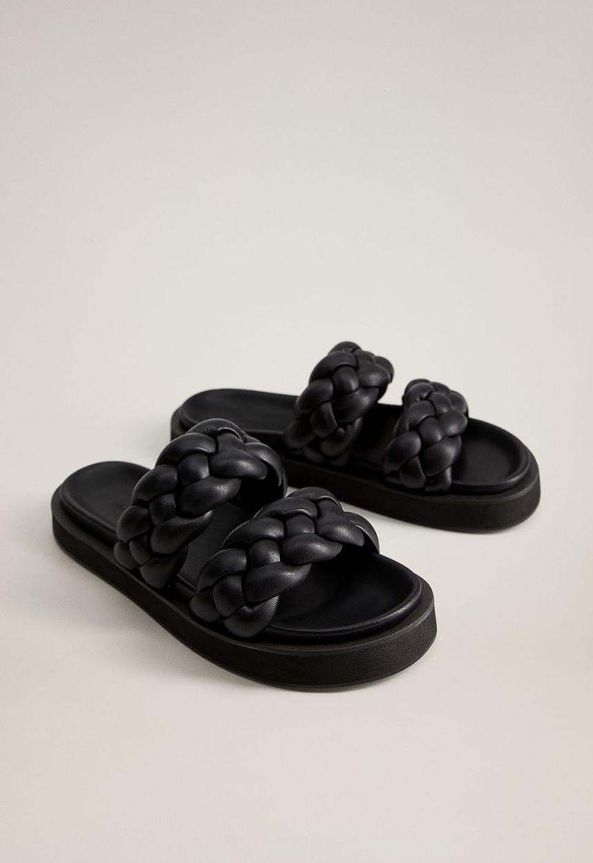 MANGO - Bri sandal - black