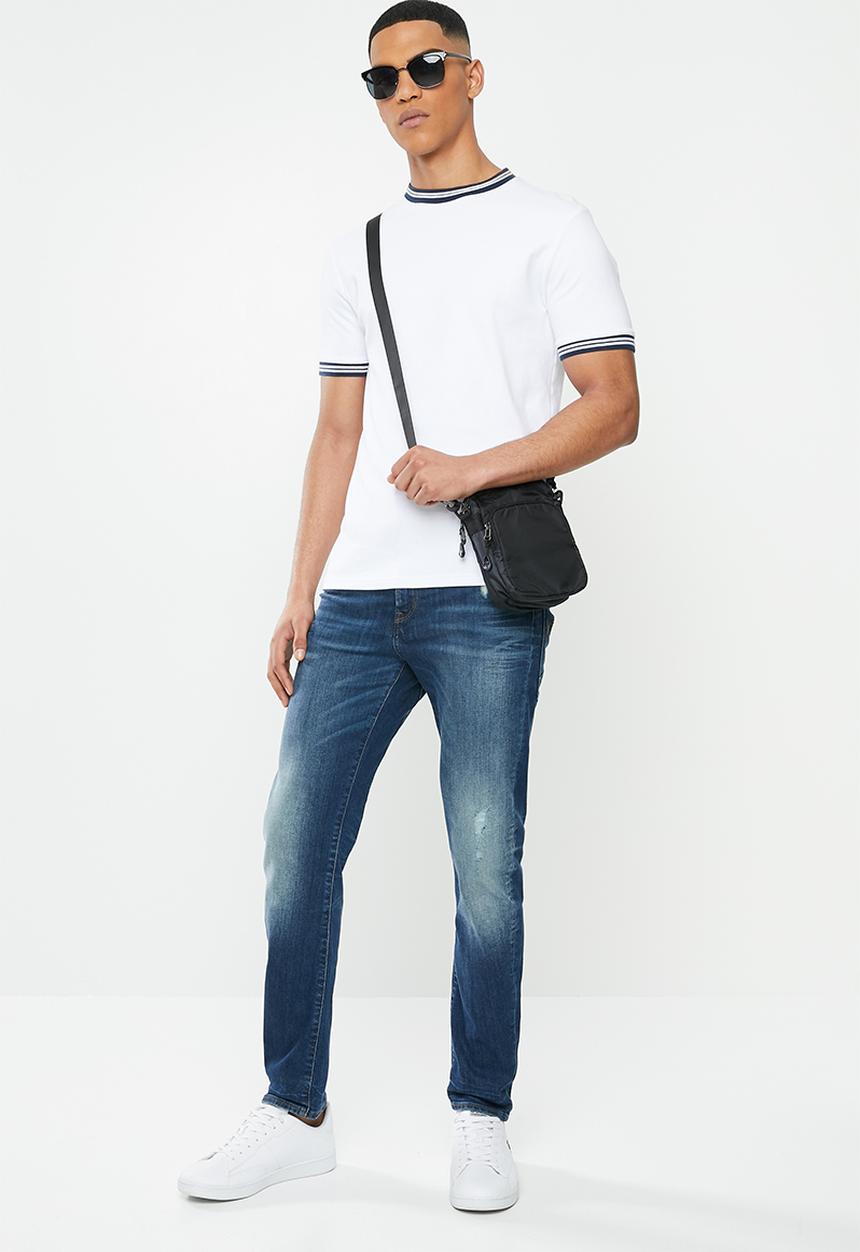 G-STAR - Type C 3D skinny hodra stretch denim - mid blue