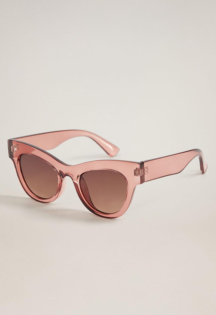 MANGO - Jules sunglasses - dark red