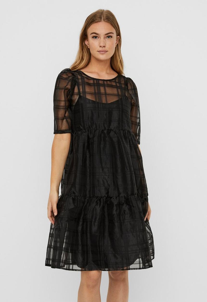 Vero Moda - Vava 2/4 dress - black