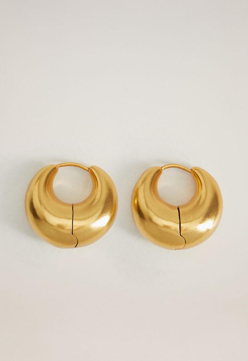 MANGO - Bach earrings - gold