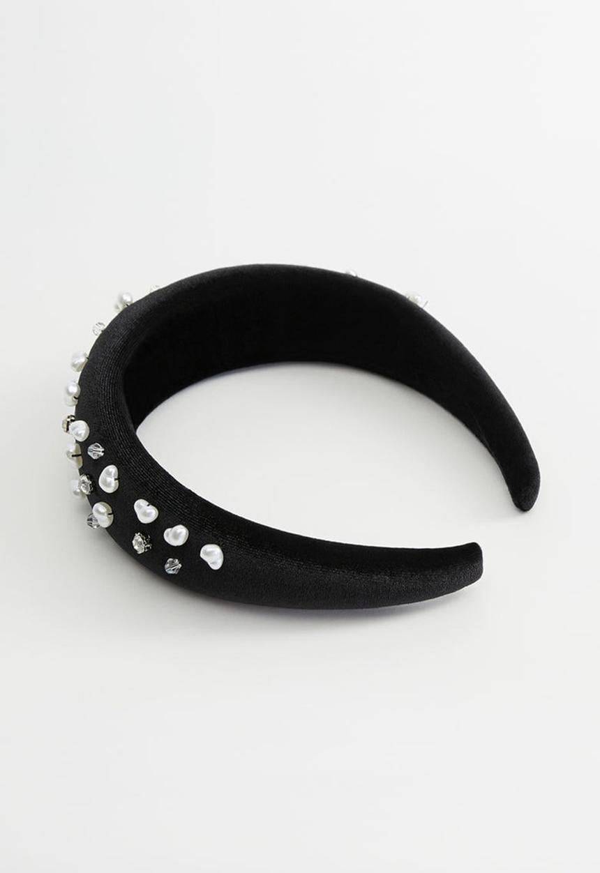 MANGO - Hairband amanda - black