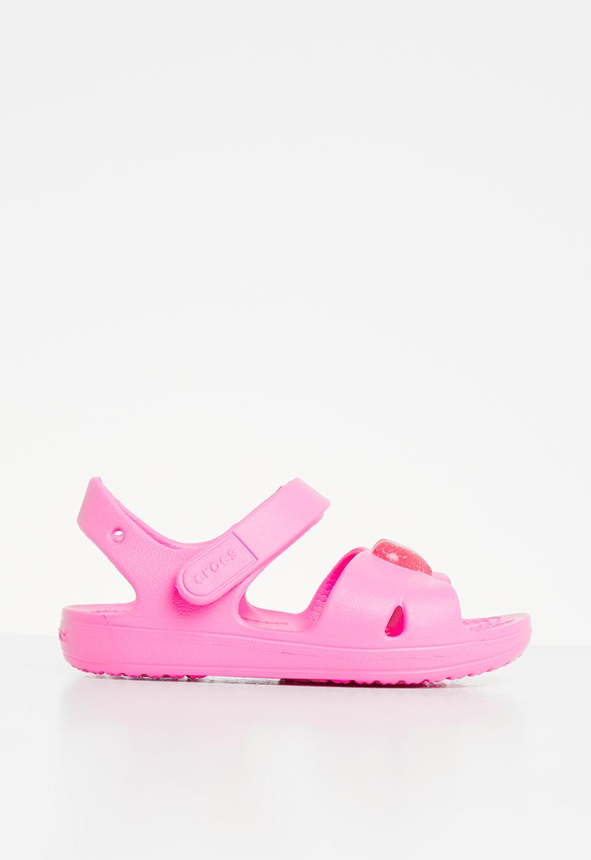 Crocs - Classic cross strap sandal - pink