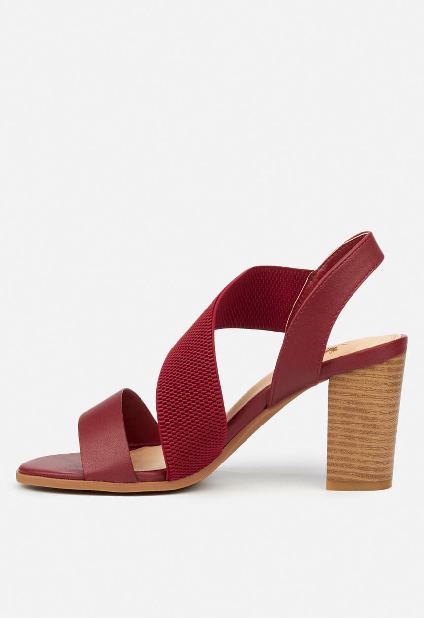 Butterfly Feet - Foxtrot heel - red