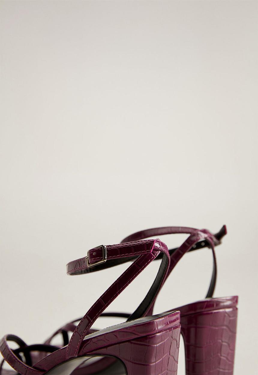 MANGO - Mia heel - dark purple
