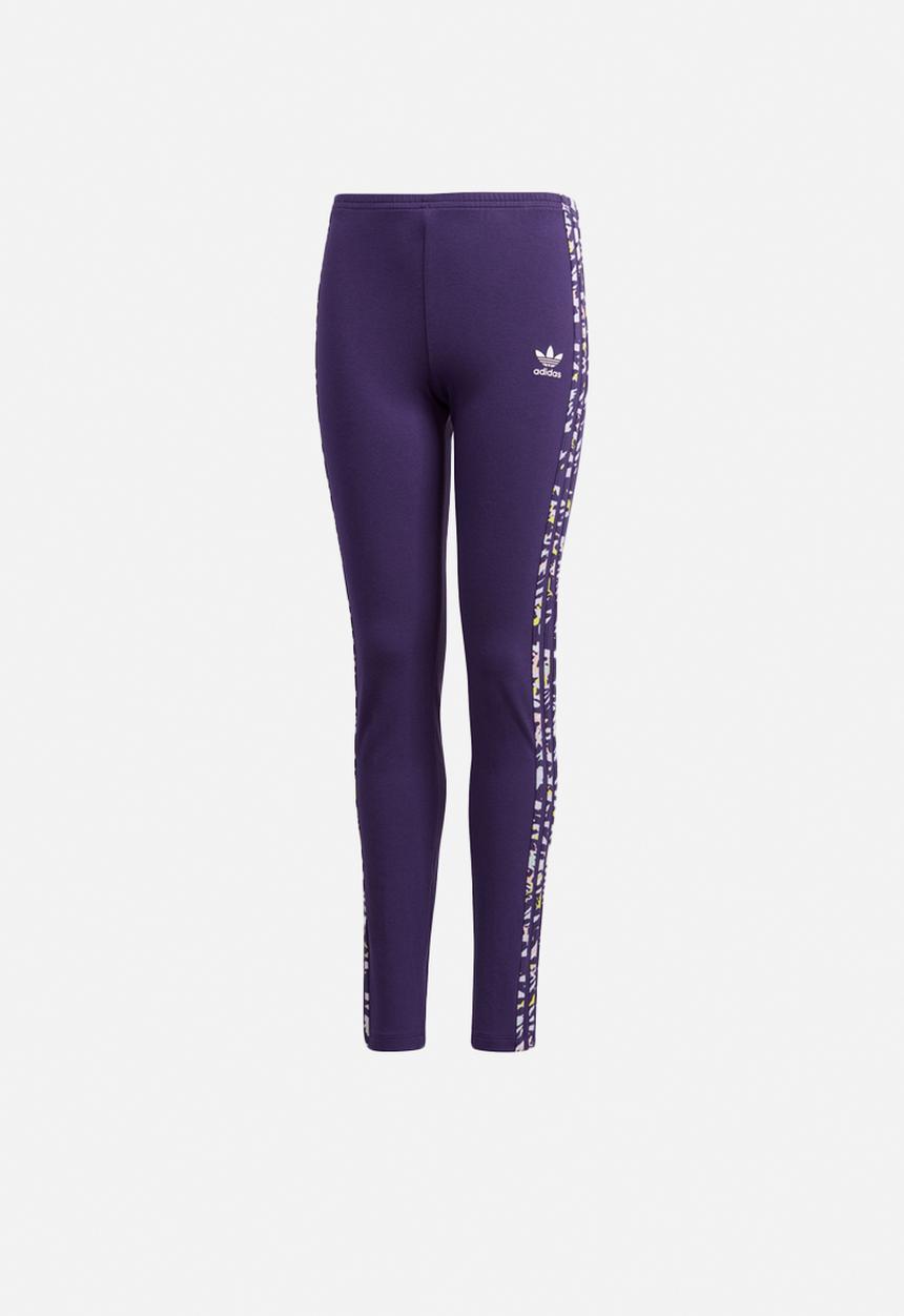 adidas Originals - Solid leggings - purple