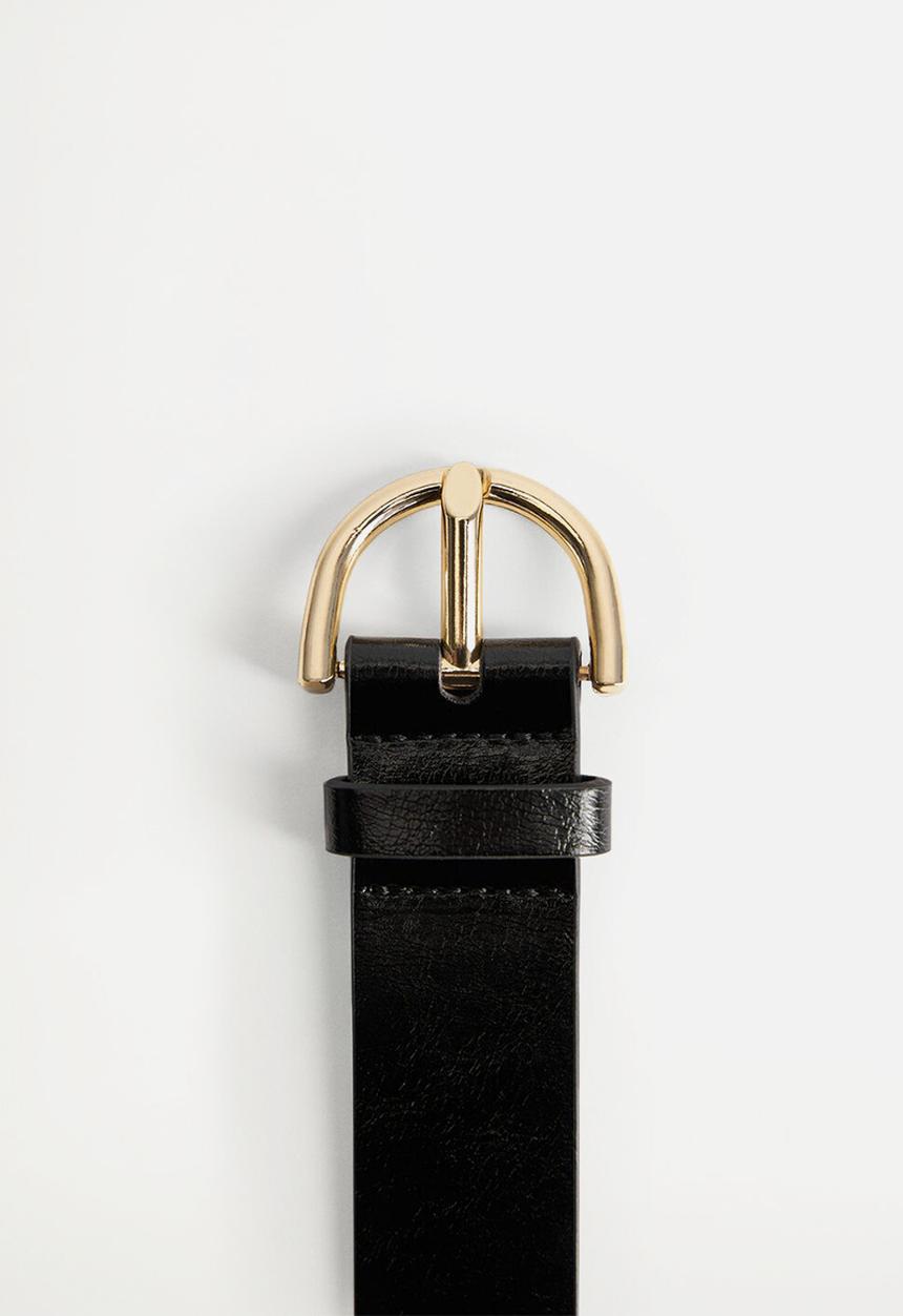 MANGO - Minimal belt - black