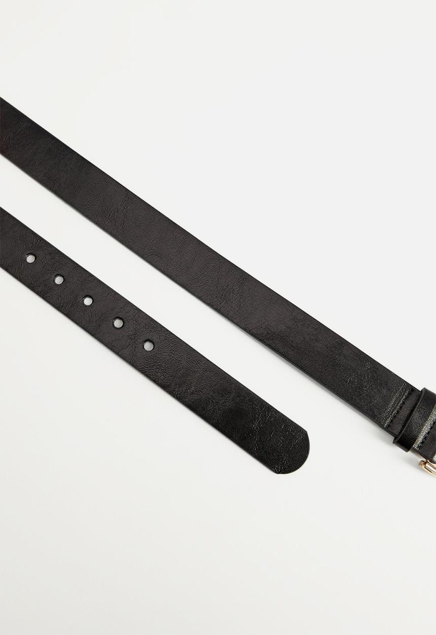 MANGO - Minimal belt - black