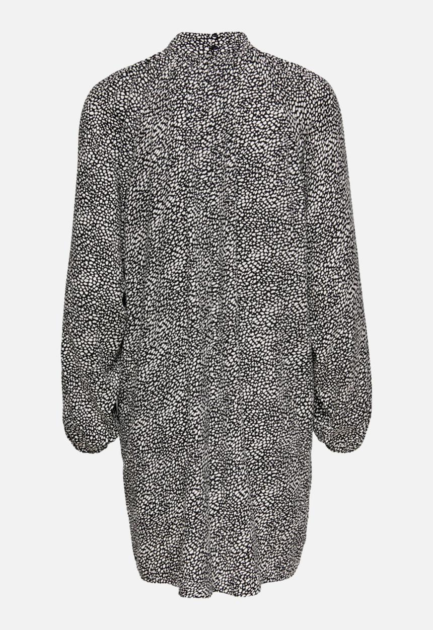 Jacqueline de Yong - Pearl shirt dress- black & white