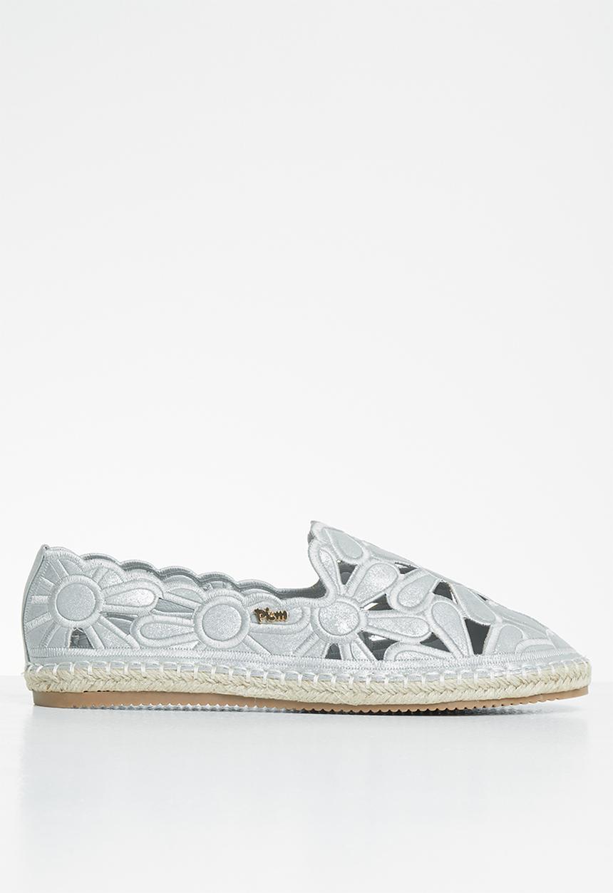 Plum - Carmie slip-on - silver