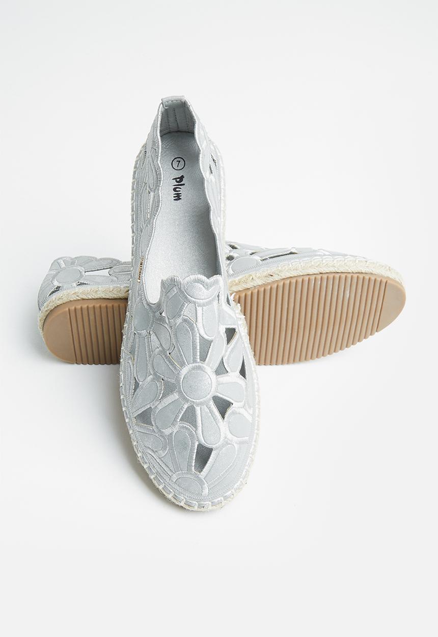 Plum - Carmie slip-on - silver