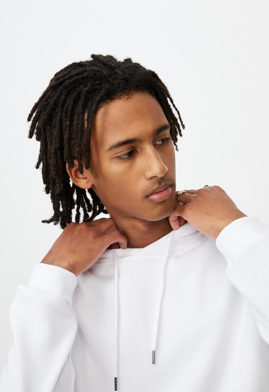 Factorie - Basic hoodie - white