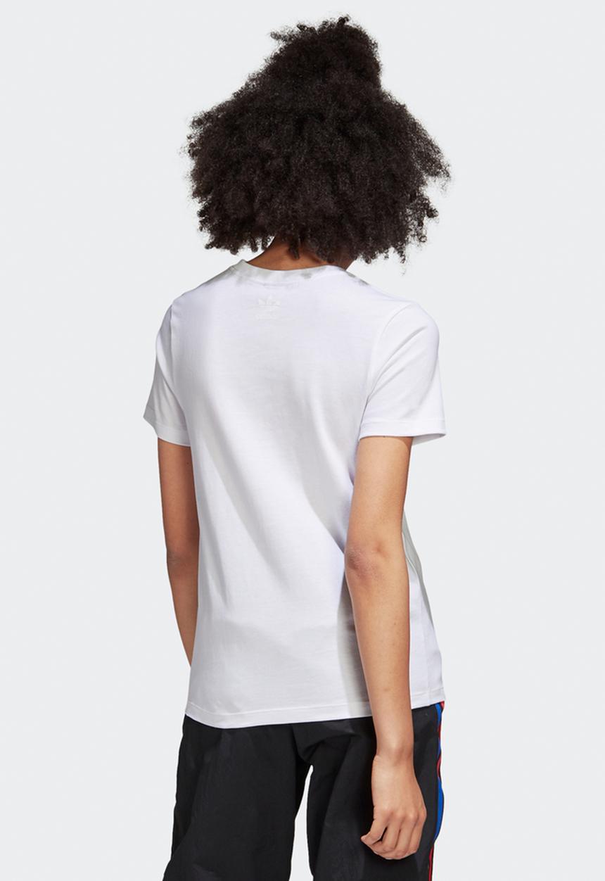 adidas Originals - 3d Trefoil tee - white