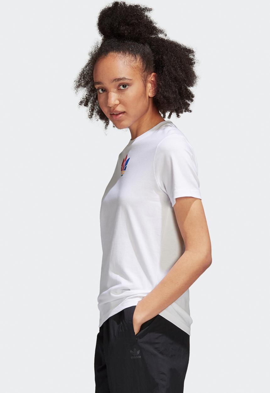 adidas Originals - 3d Trefoil tee - white