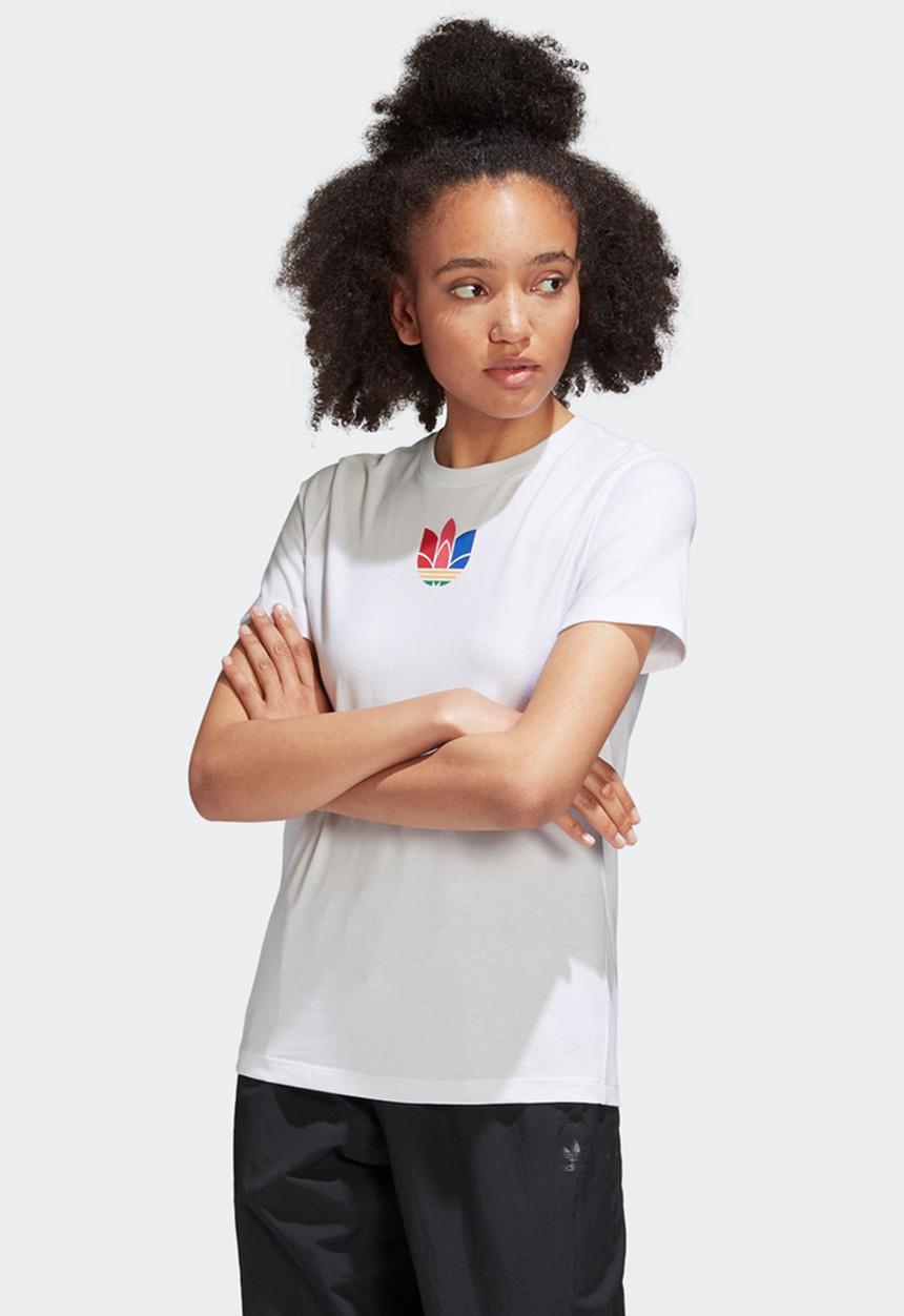 adidas Originals - 3d Trefoil tee - white