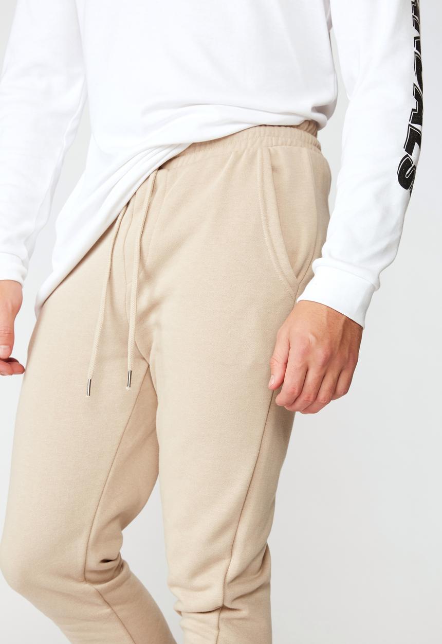 Factorie - Basic track pant - oxford tan
