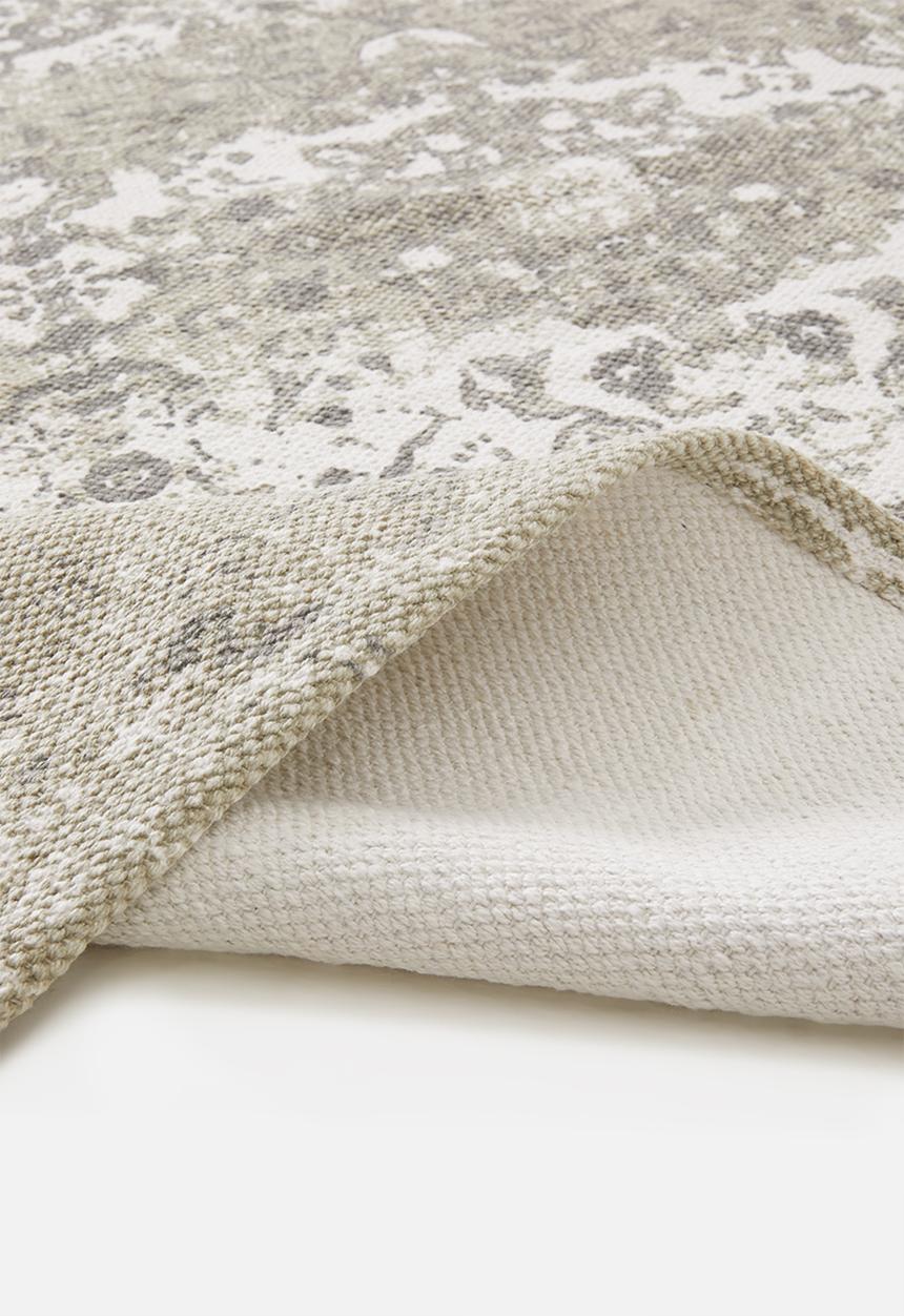 Sixth Floor - Antique printed rug - grey
