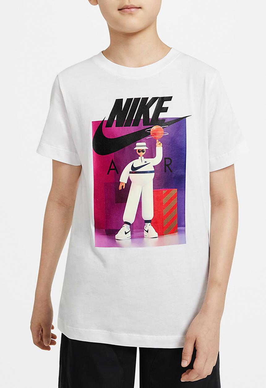 Nike - Boys Nike sportswear Air tee - white