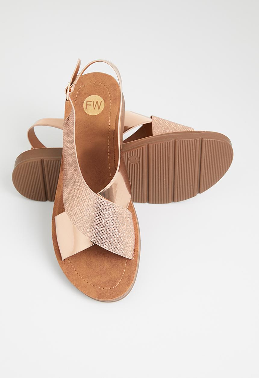 Footwork - Fanci sandal - rose gold