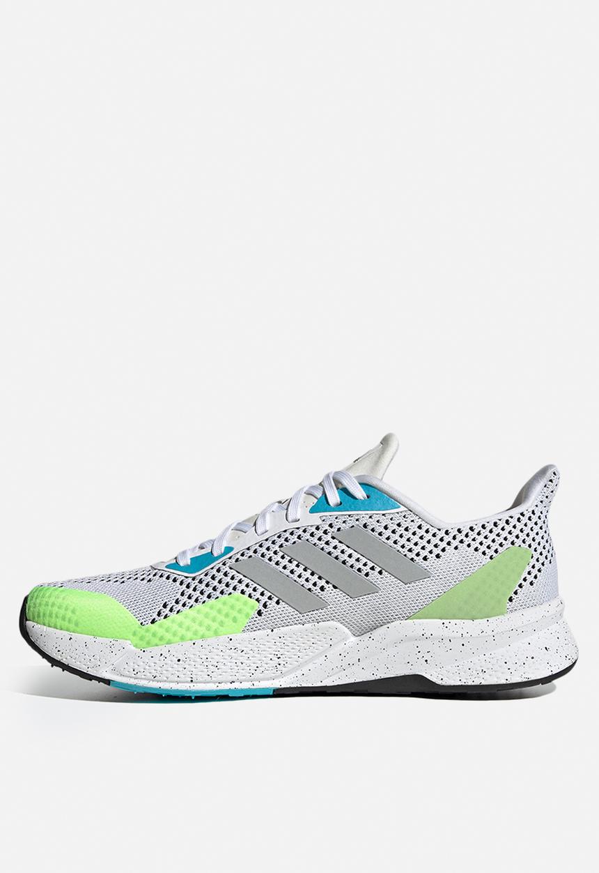 adidas Performance - X9000l2 shoes - cloud white / matte silver / core black