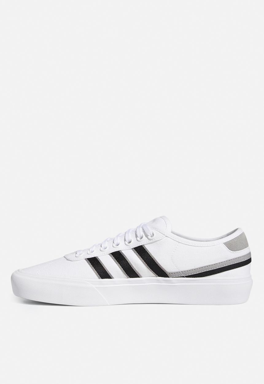 adidas Originals - Delpala - cloud white / core black / charcoal solid grey