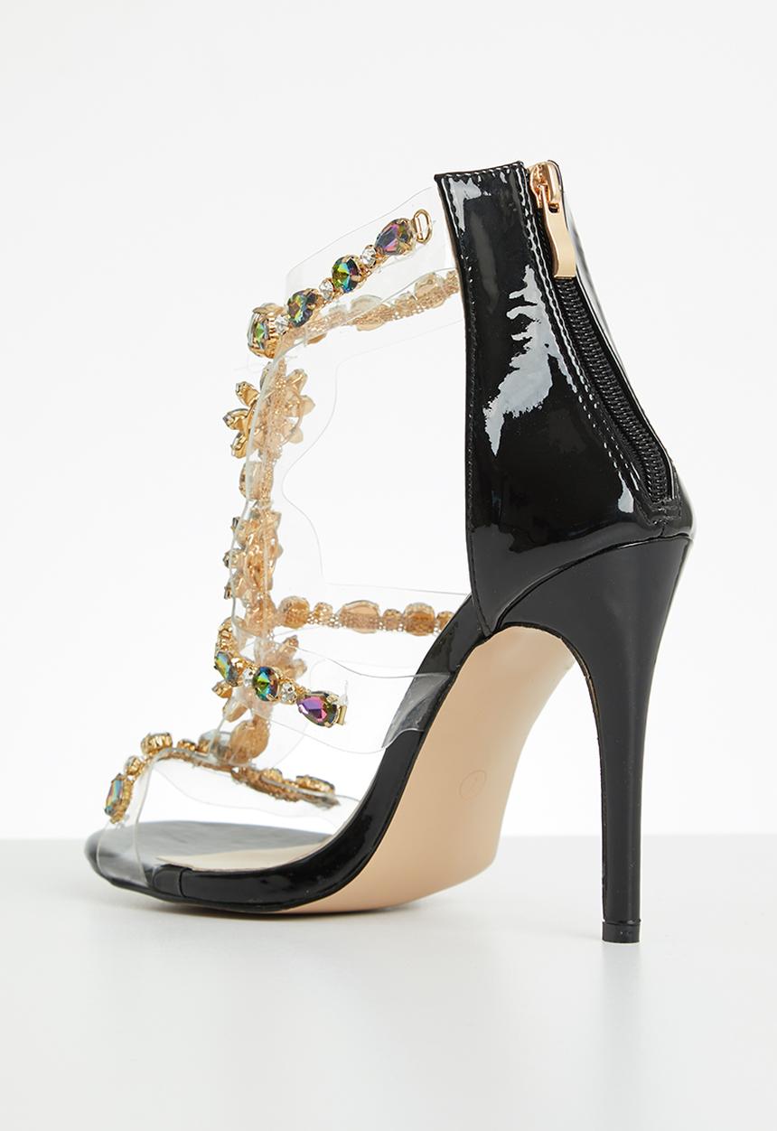 Footwork - Serena heel - black 