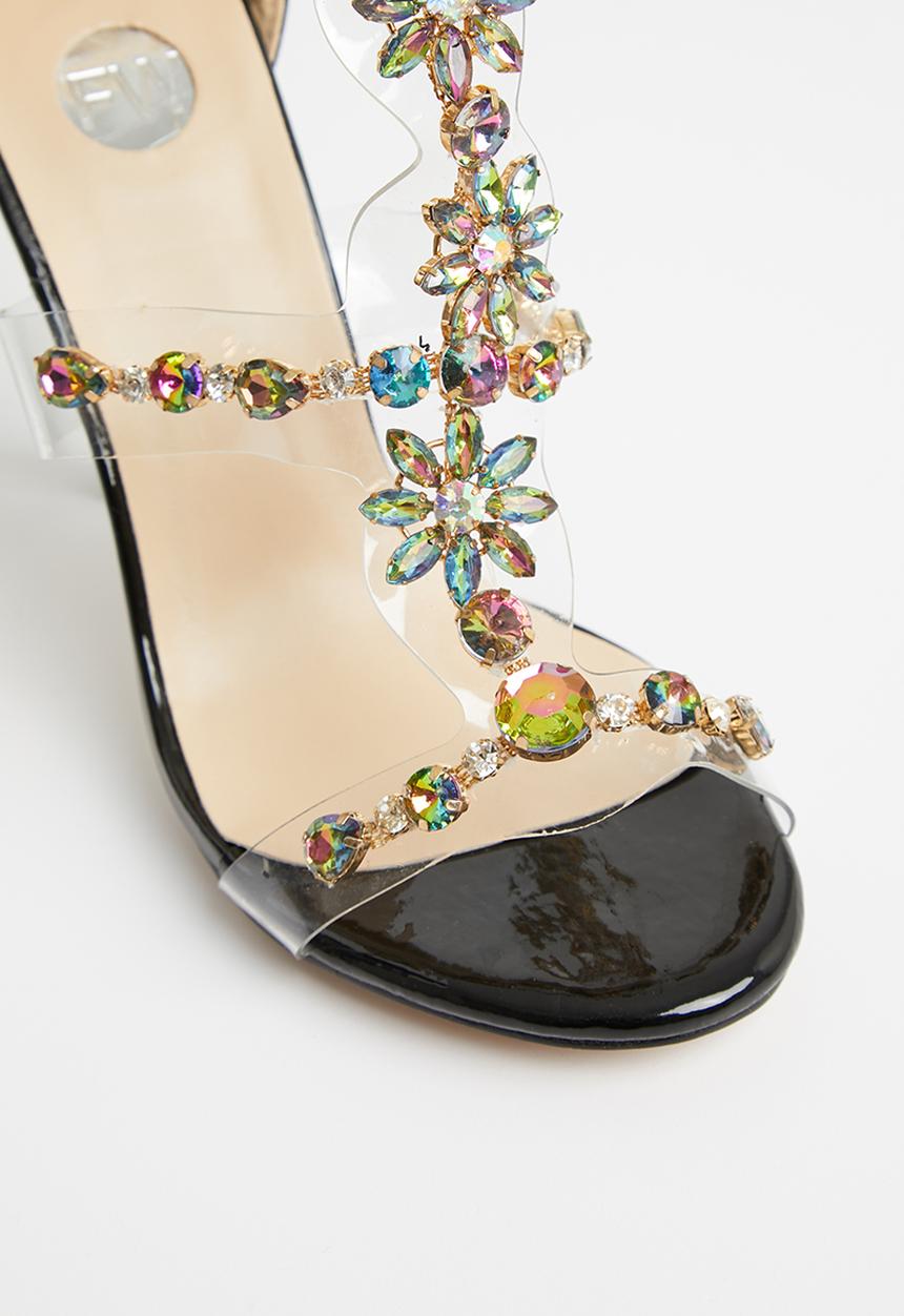 Footwork - Serena heel - black 