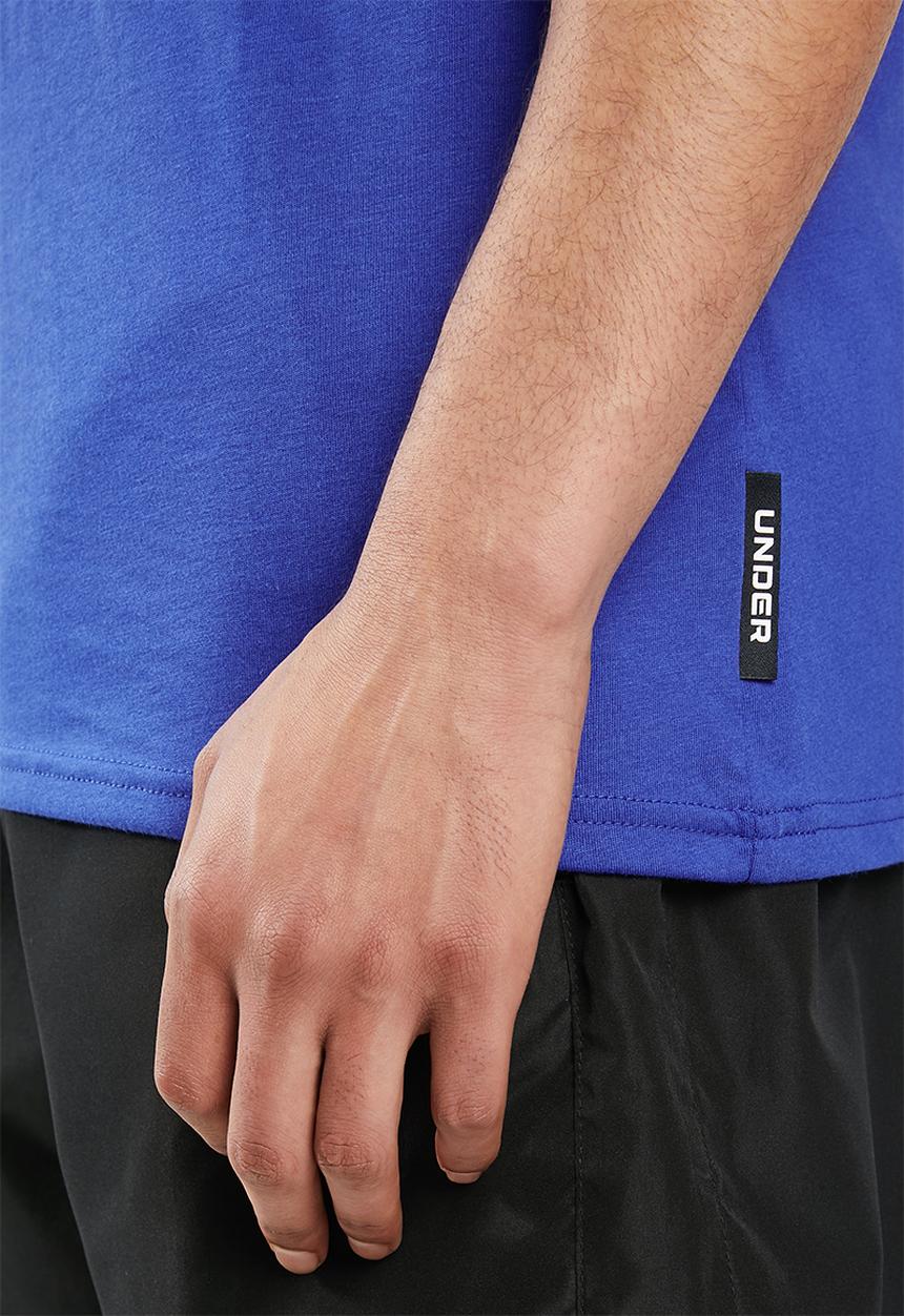 Under Armour - Curry logo short sleeve tee - blue