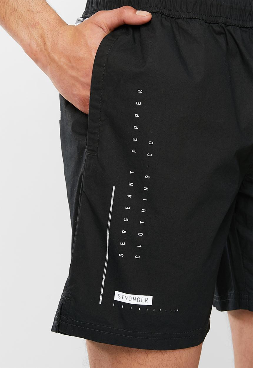 S.P.C.C - Kingston fashion swim shorts - black